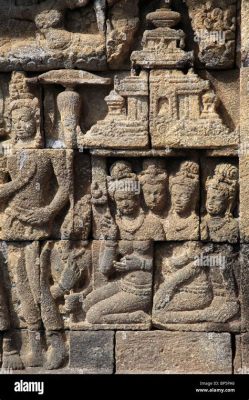 Borobudur Relief: Monumental Sculptures and Exquisite Narrative Detail!