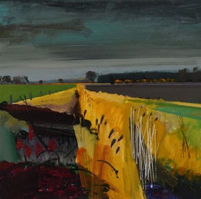  The Ploughed Field? A Striking Exploration of Rural Life Through Abstract Expressionism!